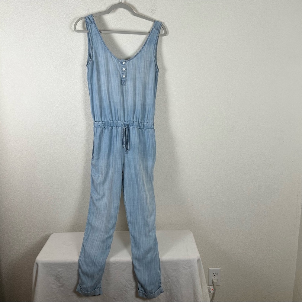 Bella Dahl Women’s Sz XS lyocell jumpsuit Bohemian Romantic Western